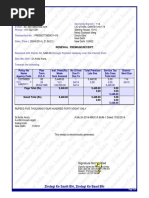 Renewal Premium Receipt: Collecting Branch: E-Mail: Phone: Transaction No.: Date (Time) : Servicing Branch