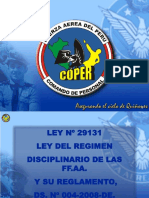 LEY 29131 Ley Del Regimen Disciplinario de Las FFAA