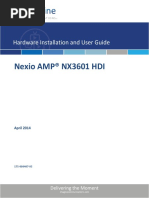 Nexio Amp 3601 Hdi User Guide 20140408