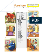 House and Furniture - Vocabulary