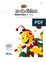 Alfa - Matemática 4º Ano - Livro de Fichas
