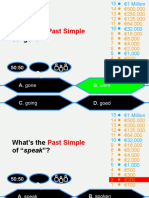 What's The of "Go"?: Past Simple