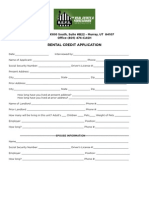 REFS Rental Application