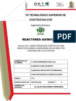 Practica 4. Reactores Quimicos.