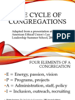 Life Cycle of Congregations