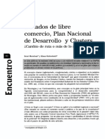 Tratados de Libre Comercio, Plan Nacional de Desarrollo y Clusters Cambio de Ruta o Más de Lo Mismo PDF