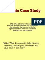 Teosinte Case Study: GPS: S7L5. Students Will Examine The