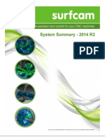 SURFCAM 2014 R2 System Summary