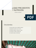 Mortalidad Pre Destete y Nutrición