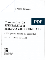 Volum I Compendiu de Specialitati Medico-Chirurgicale Revizuit 2018