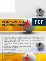 Penentuan Harga Pelayanan Publik