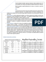 Sistema de Unidades y Equivalencias