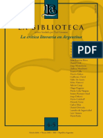Revista La Biblioteca - La critica literaria en Argentina.pdf
