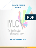 Delegate Mailing IYLC