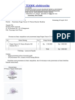 Penawaran RS Aisyiyah Ponorogo Finger Sensor O2 Pasien Monitor