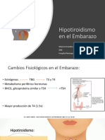 Hipotiroidismo en El Embarazo