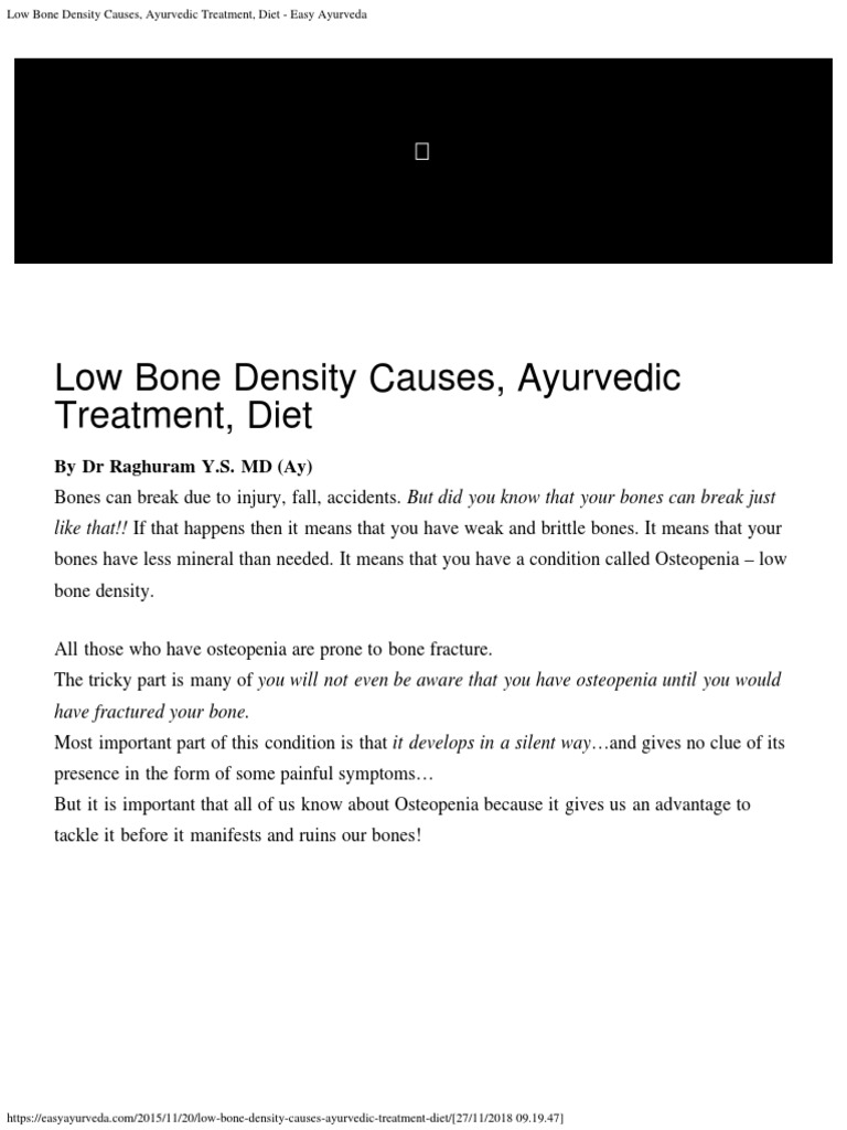 low-bone-density-causes-ayurvedic-treatment-diet-easy-ayurveda