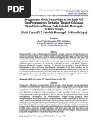 Download Penggunaan Media Pembelajaran Berbasis ICT Dan Pen by simon SN394235917 doc pdf
