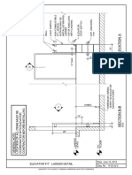 Drawing 14 20 00 03 Elevator Pit Ladder dtl57445EFC176A PDF