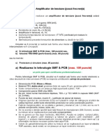 Amplificator Clasa AB - Exemplu de Proiectare