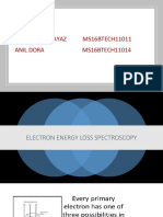 Electron Energy Loss Spectros