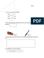 Primary Maths Questions