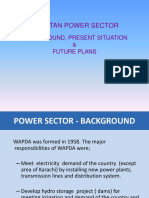 Pakistan Power Sector: Back-Ground, Present Situation & Future Plans