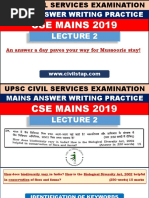 Mains Question Day 2