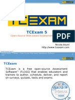 Tcexam 5: Open-Source Web-Based Assessment Software