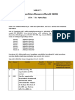 SOAL UTS Oktober2018