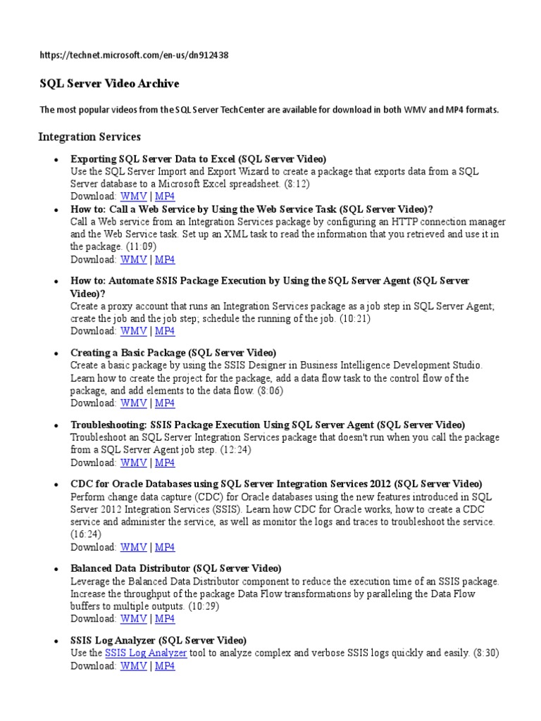 SQL Server DBA Basic MSDN | PDF | Database Index | Microsoft Sql Server
