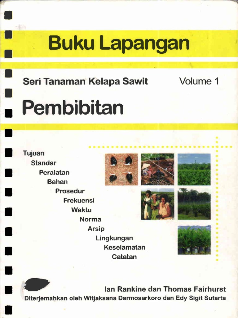 Sawit Buku 1 Pembibitan Pdf