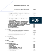 Requirement Document S For Planning Permission Application To OSC, Sepang 1.0 Land Surveyor