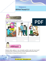 Pelajaran 4 Akhlak Terpuji PDF