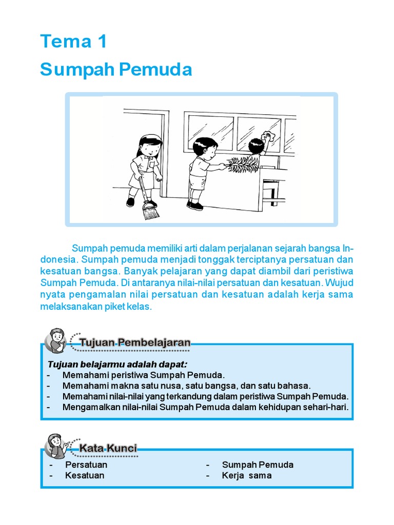 Pkn Sd Mi Kelas 3 Tema 1
