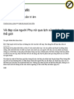 Vẻ Đẹp Phụ Nữ Qua Các Thời Kỳ Lịch Sử