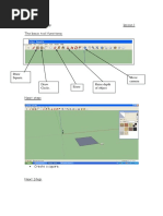 Year 7 Sketch Up Lesson 1 The Basic Tool Functions