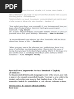 Quotes for Speech SPM