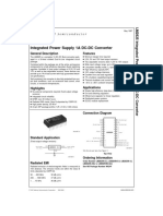 LM2825 Integrated Power Supply 1A DC-DC Converter: General Description Features