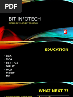 Bit Infotech: Career Development Program