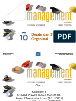 Chapter 10.desain Dan Struktur Organisasi (Kelas F-Kelompok 6)
