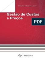 (8411 - 28500) Gestao - Custos - Precos