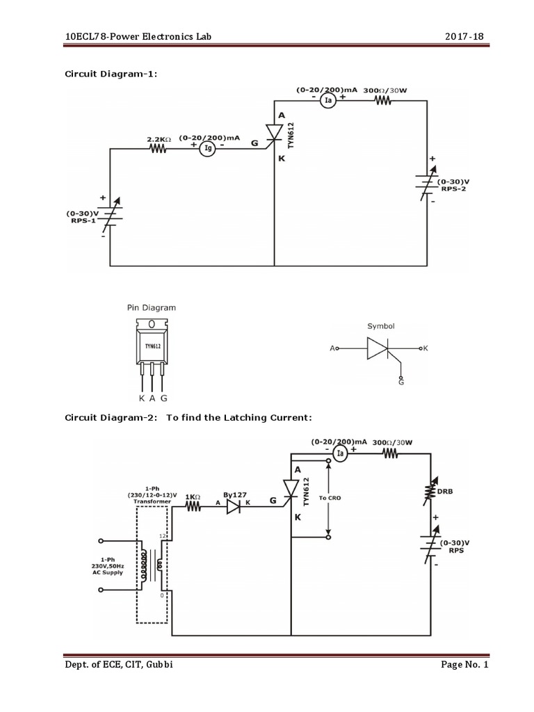 PE Lab PDF | PDF | Rectifier | Power Inverter