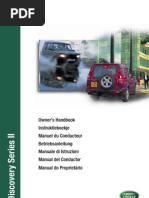 Download 2001 Land Rover Discovery 2 Owners Manual by JTTrojan SN39426841 doc pdf