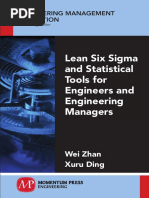 Lean Six Sigma and Statistical Tools For Engineers and Engineering Managers