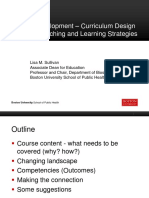 Faculty Development Curriculum Design