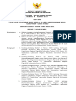 PERBUP NO. 5 Tahun 2014 Tentang Pola Tarif Pelayanan BLUD RSUD Dr. Andi Abdurrahman Noor Kabupaten Tanah Bumbu