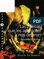 Brown, Raymond E. - Las iglesias que los apóstoles nos dejaron (4a. ed.).pdf