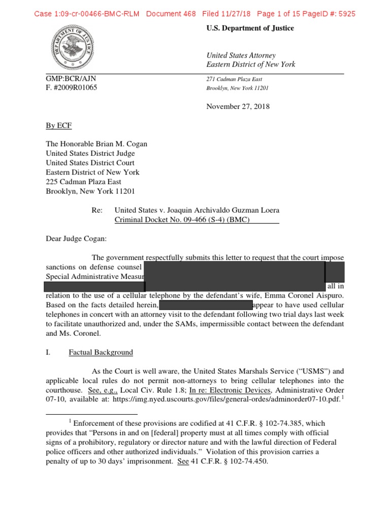 Motion For Sanctions PDF Surveillance United States Marshals Service