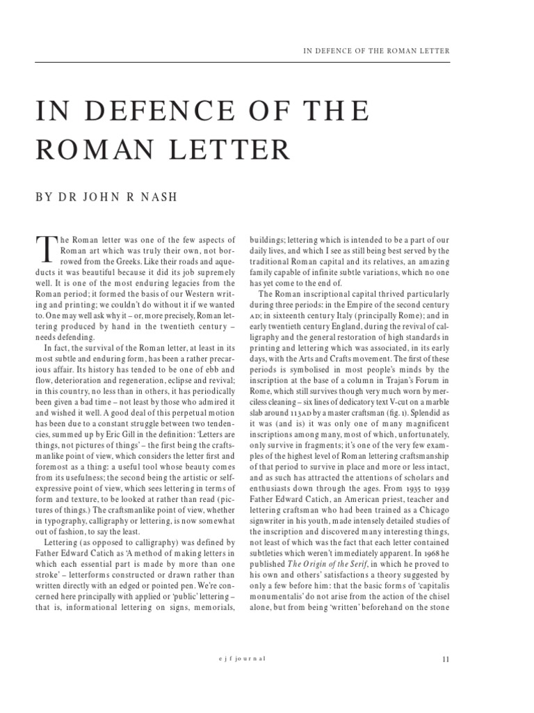 The Enduring Legacy of Roman Letters | PDF | Rome | Epigraphy